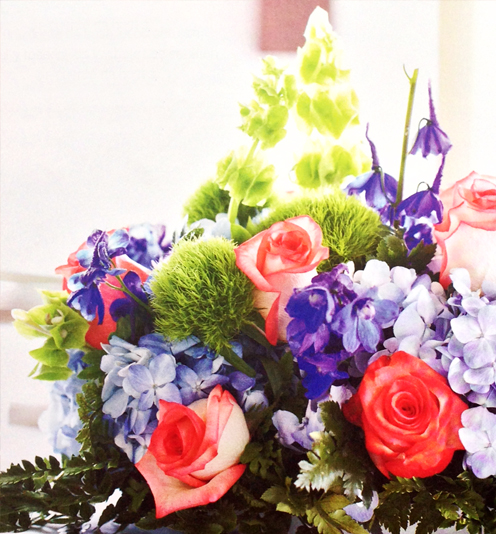 Decoracion-bodas-hortensias-azules-rosas