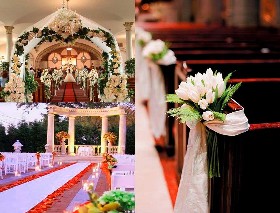 Arreglos florales para bodas y matrimonios