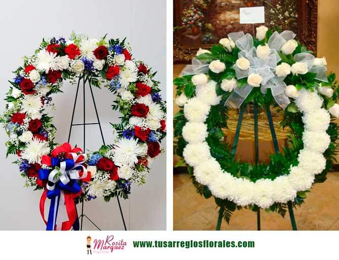 ▻Ideas Top Arreglos Florales Para Difuntos Coronas funerales